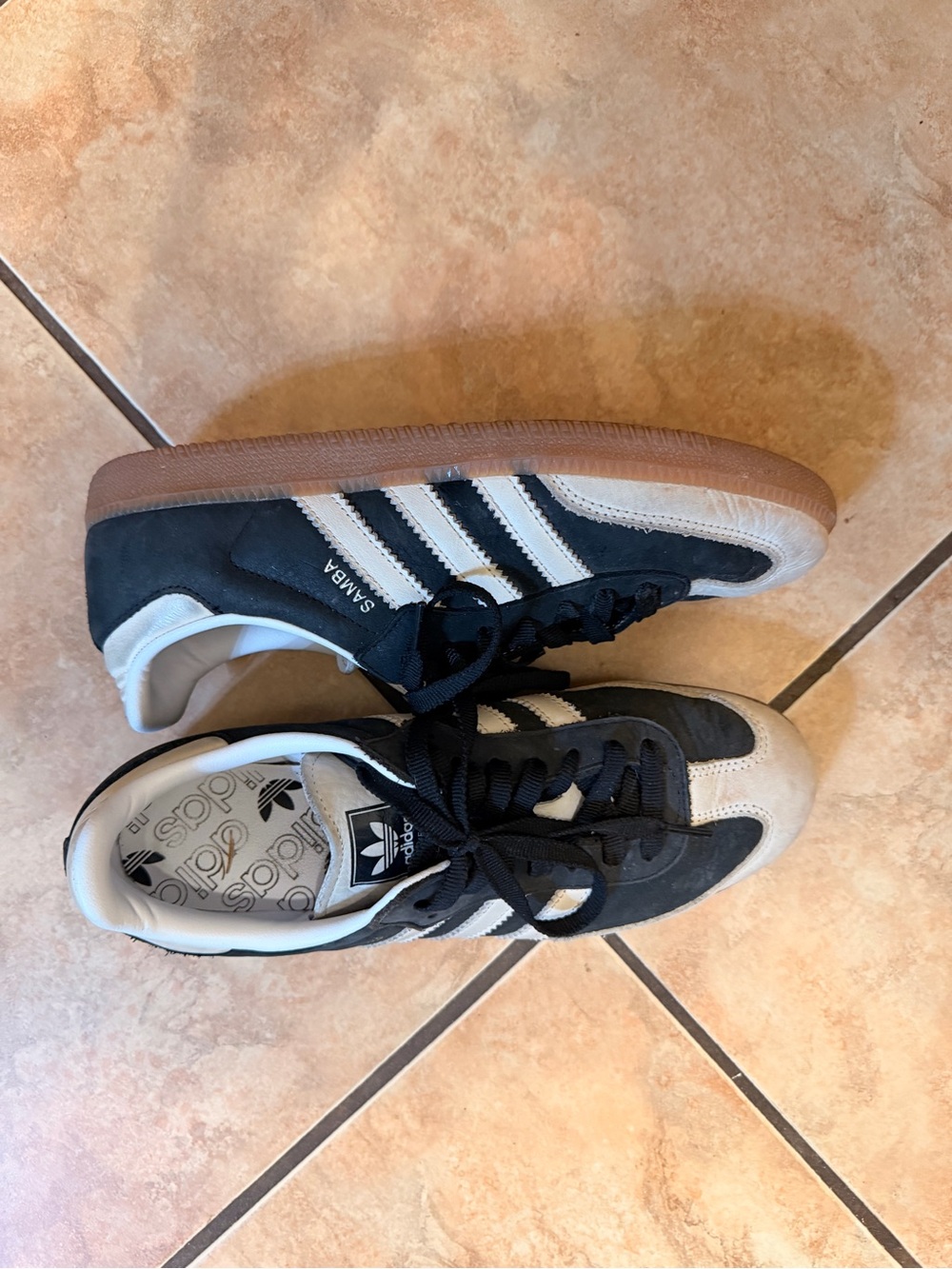 adidas Samba Sneakers - Black, White & Gum